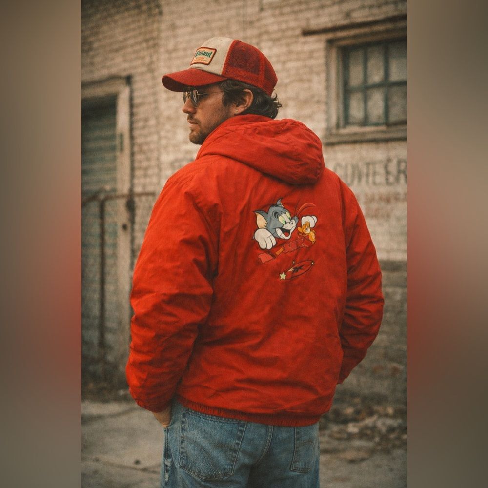 Vintage Reebok Tom & Jerry Coat G5